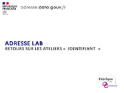 202206 ADRESSE_LAB #3 IDENTIFIANT Preconisations