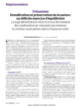 ART 20230602 LeMoniteur Densification et préservation dela Nature