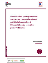 Identification de friches favorables au PV au sol (Ademe,2021)