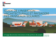 Guide de l’insertion architecturale et paysagère des panneaux solaires 2023