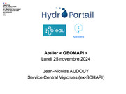 HydroPortail Hubeau GEOMAPI 20241125