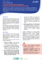 Fiche thématique - L'approche pour un système sûr Nouveau paradigme de sécurité routière
