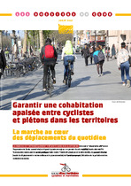 Garantir une cohabitation apaisée entre cyclistes et piétons dans les territoires