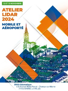 🚀 Participez à l'Atelier LiDAR 2024 LES 12 et 13 novembre ! 🚀