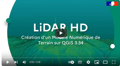 Création d’un Modèle Numérique de Terrain sur QGis 3.34