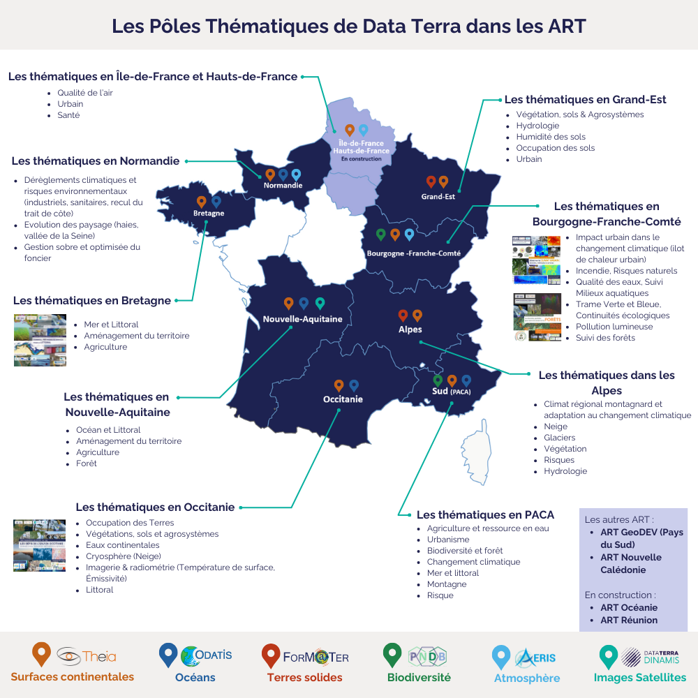 2025- carte avec legende - thématiques et evenements