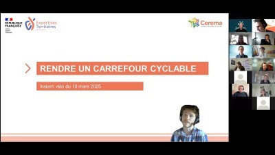 1er instant vélo sur les carrefours cyclables: le replay