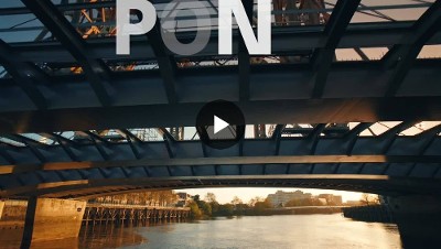 Vidéo de la  pose du tablier du nouveau pont Anne de Bretagne