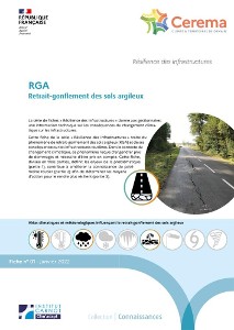Résilience des infrastructures. Fiche n°01, RGA Retrait-gonflement des sols argileux