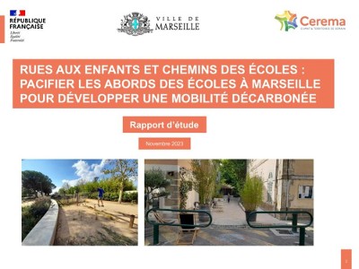 Rues aux enfants et chemins des écoles : Pacifier les abords des écoles à Marseille pour développer une mobilité décarbonée