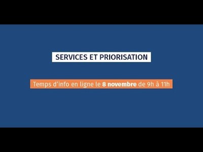 Services et priorisation