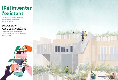 [REPLAY] Discussions avec les lauréats du concours étudiant [Ré]inventer l'Existant 2024    | CAUE IDF