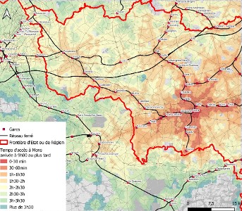Formation Analyser et cartographier l’offre de transport multimodale avec QGIS et l’extension « Networks »