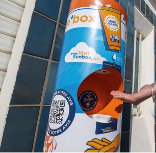 La Rochelle : les bornes de crème solaire gratuites sont de retour - Acteurs Actions Santé Environnement Nouvelle-Aquitaine