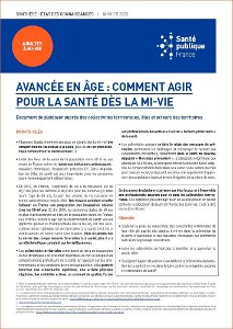 Avancée en âge : comment agir pour la santé dès la mi-vie.