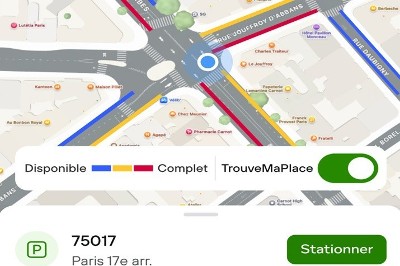 Smart parking : un nouveau système de guidage à la place testé à Paris - Smart City Mag