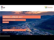 Réunion de restitution du projet Green Urban Sat (SCO) - partie 1 : présentation générale